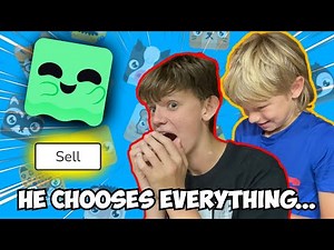 Blooket But My *BROTHER* CHOOSES EVERYTHING!