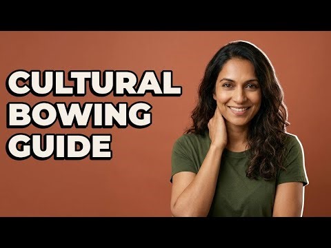 How to Bow Properly During Cultural Greetings?
