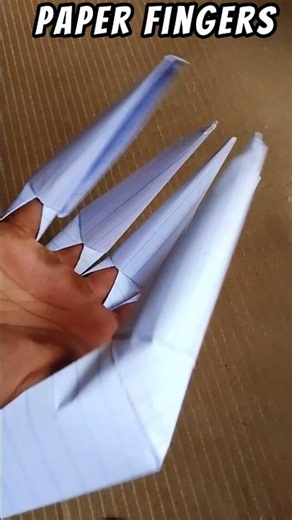 How to Make a Paper Finger! 🤯 | Easy Paper Craft #Shorts