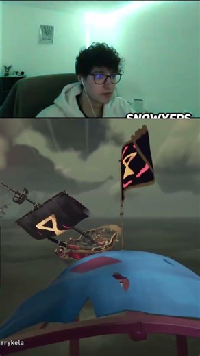 1v2 SLOOP CLUTCH #seaofthieves #seaofthievespvp #seaofthievesclips