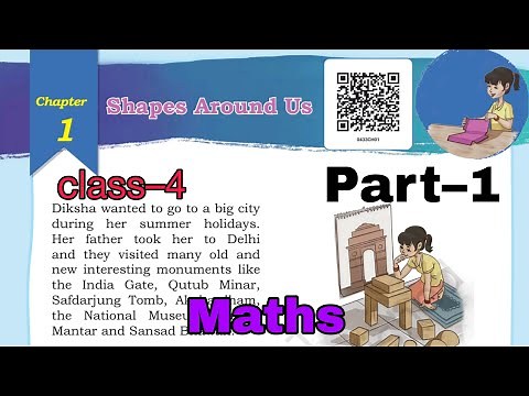 Shapes Around Us (chapter –1) class-4th ll Part–1 ll New NCERT Maths Mela 2025 #class4 #class4maths