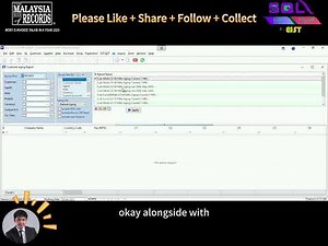 📊 How to Preview Customer Aging Report in SQL Accounting