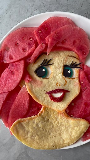 The Little Mermaid Food Art: Ariel-Inspired Creations