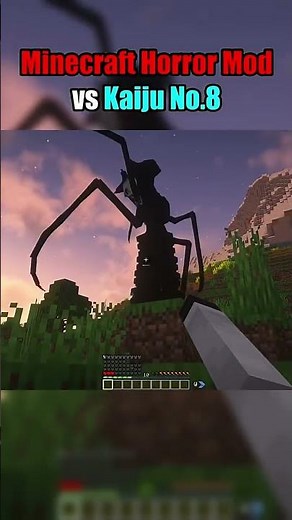 Minecraft Horror Mod vs Kaiju No.8