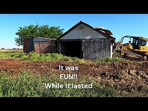 Final Dozer Work On Old Homestead