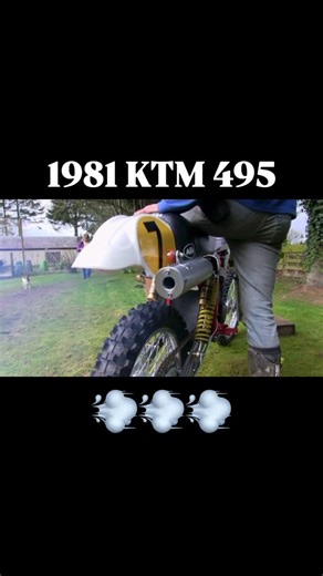 MOTOMAN (PRESERVING MX) on Instagram: " MIDWEEK MOTO  KTM’s “Rocket” the 1981 495. Tested by Dirt Bike Magazine, with a top speed of 123.75. with stock gearing. This video comes from the YouTube channel of Chris Montignani"