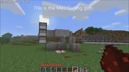 Mini Minecraft Gatling Gun Minecraft Map