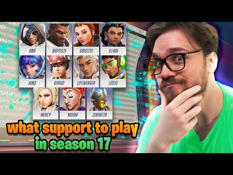 I played every support in Season 17... here's what works #Overwatch2