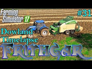 FS17 Timelapse, Dowland Farm Seasons #31: On With The Harvest!
