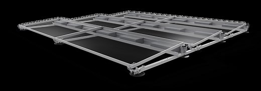 GRIDFLEX® 5 | 5-Degree, Grid-based Flat Roof Racking | Unirac