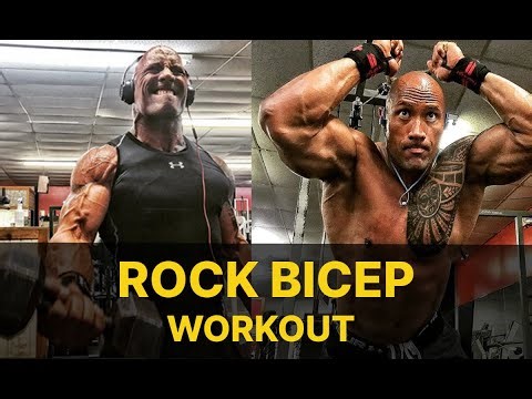 Dwayne Johnson | The ROCK BICEP WORKOUT