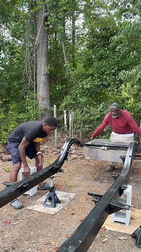 32K views · 550 reactions | Update: ‘55 Bel-Air Frame Off Restoration. Daddy is on a side quest | What you making Daddy | Facebook