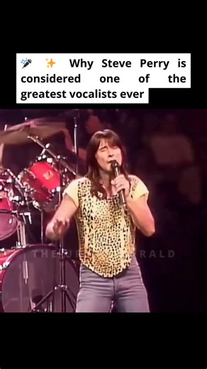 The Urban Herald on Instagram: "Steve Perry, who recently turned 77, remains one of rock music's most celebrated vocalists. Best known as Journey's lead singer during the band's most successful period from 1977 to 1987 (and again from 1995 to 1998), Perry wrote or co-wrote numerous hits including "Don't Stop Believin'", "Open Arms", "Any Way You Want It", and "Separate Ways (Worlds Apart)". His solo career also flourished, with "Oh Sherrie" reaching number three on the charts. After a nearly 25-