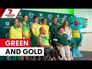 Team Australia unveils Commonwealth Games uniform | 7NEWS
