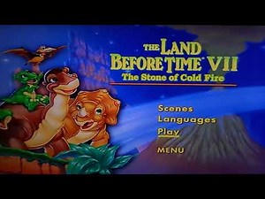 The Land Before Time 7 DVD Menu