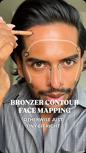 116K views · 1K reactions | Bronzer and Contour Face Mapping Masterclass: Achieving a Natural, Sun-Kissed Glow 癩✨ - bronzer and contour can be used together - bronzer should be atleast 5 shades darker and warm - contour is cool tone and adds shadow @natashadenonabeauty Hy-Sculpt Liquid Bronzer shade Dawn @morphebrushes Shapelifter Micro Contour Stick shade Balanced #bronzer #contour #makeuptutorial #makeuptips | Aditya Madiraju | Facebook