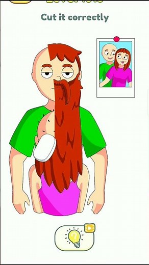 Dop 2 (Delete One Part) Level-1818 Cut it correctly #viralvideo #shortsfeed #shorts