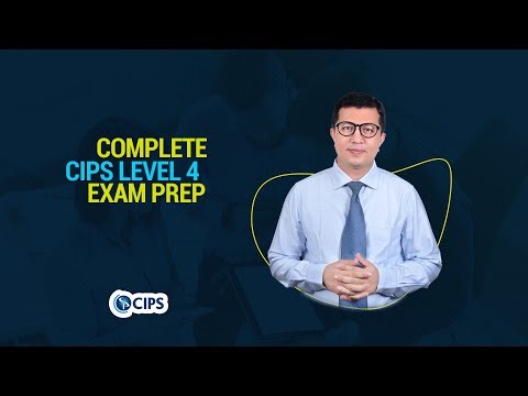 CIPS Level 4 Exam questions and solutions|