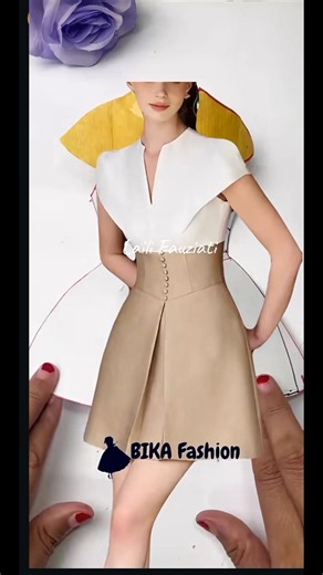 cape pattern techniques tutorial #tipsandtricks #fashion #sewing #diy #vairalvideo #trending #shorts