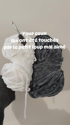 Patron Gratuit de Loup Mal Aimé au Crochet