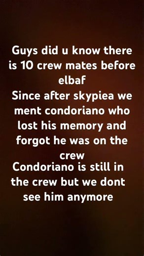 There was actually 10 crew mates before elbaf in one piece #onepiece #theory #anime