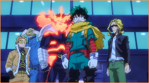 Where does 'My Hero Academia' take place?