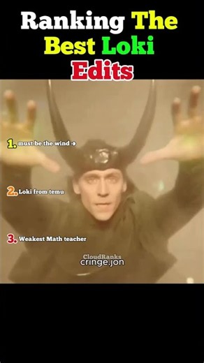 RANKING BEST LOKI EDITS