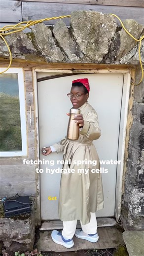 I Fetched Real Spring Water to Hydrate My Cells