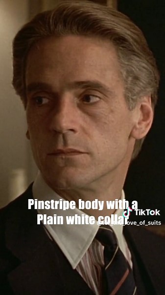 The Timeless Elegance of the Savile Row Suit | Jeremy Irons in Damage