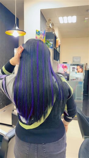 Stunning Purple Highlights Hair Color Techniques