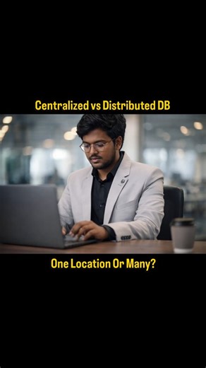 SOFTWARE SODHARUDU; on Instagram: "Where Is Your Data Stored? Databases are not just about tables — location matters a lot. Centralized Database: All data is stored in one single location. Easy to manage, but if that system fails, everything stops. Distributed Database: Data is spread across multiple locations. Faster access, better availability, and no single point of failure. Simple comparison: Centralized → One server, more risk Distributed → Many servers, more reliability That’s why modern a