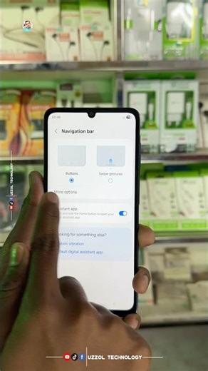 How To Samsung A07 Back Button Setting#foryou #viral #shorts #video #uzzol_technology