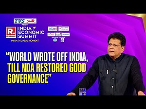 Piyush Goyal Recounts India’s Rise From 2013 Forex Crisis To World’s 5th Largest Economy | IES 2025