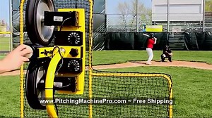Spinball Wizard Baseball Softball Pitching Machine
