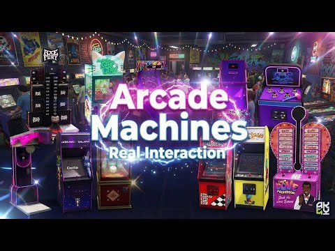 Interactable Arcade Machines - FiveM Script