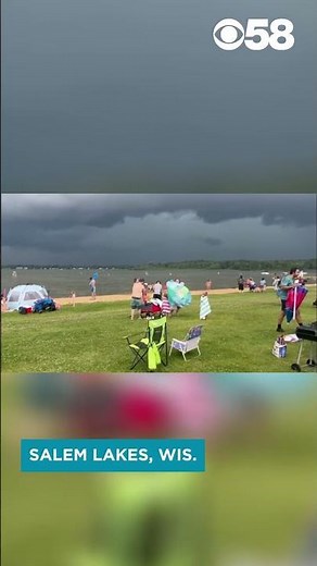 Silver Lake in Salem Lakes evacuated because of severe weather and sirens Friday afternoon