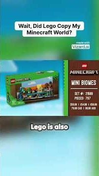 😱❤️🎀#2 Wait, Did Lego Copy My Minecraft World?⚔️😱👌🏻