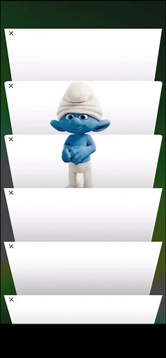Fun with Smurf Cards
