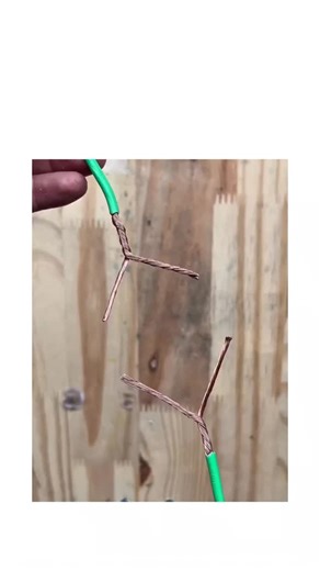 👁️ on Instagram: "The X post features a 47-second tutorial video demonstrating a DIY method for splicing two green-insulated electrical wires by stripping insulation, twisting the exposed copper strands into a secure knot, wrapping with electrical tape, and sealing with heat-shrink tubing using a heat gun. This technique creates a durable, moisture-resistant joint ideal for low-voltage repairs, as heat-shrink tubing contracts to form a tight seal, outperforming tape alone in preventing corrosio