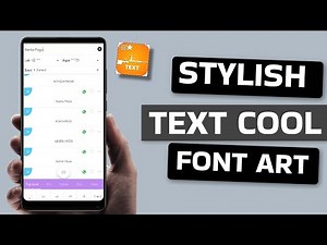 Best Free Stylish Text Cool Fonts Art App for Android