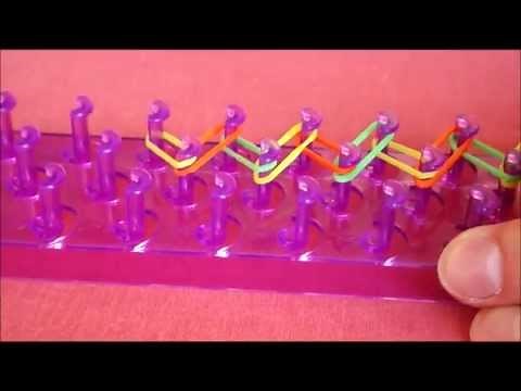 Step By Step Easy Loom Band Tutorial - Single Band Bracelet