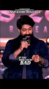 YASH Iconic KGF Dialogue At TOXIC Event!🤩🔥