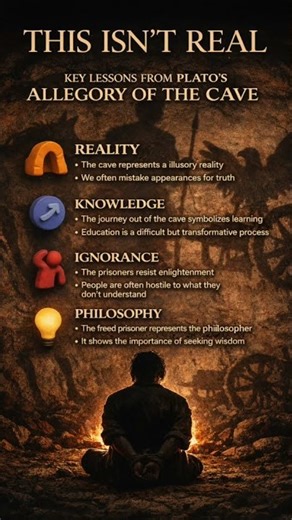 THIS ISN’T REAL #selfknowledge #wisdom #booktok #ancientknowledge #philosophy #reality