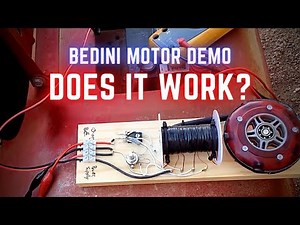 Bedini Motor Desulfator - Battery Charger - Generator