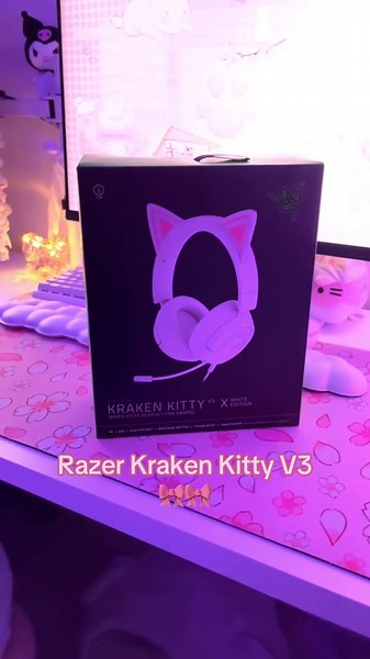 Casque Razer Kraken Kitty V3 : Style et Performance