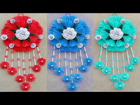 How to make Paper Flowers / PPaper flowers making at home easy