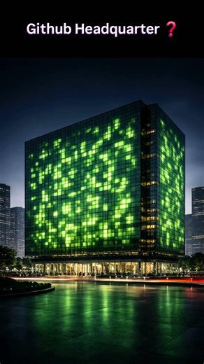 Only Programmers Will Understand This Building! #github #headquaters