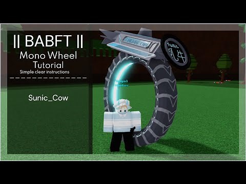 || BABFT M.O.N.O wheel tutorial || full