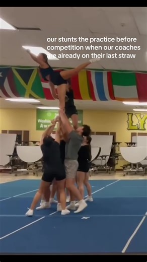 we’re actually so bad… #cheer #fail #fall #stunt #fyp | cheer stunts