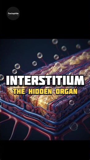 Human Body Ka HIDDEN Organ 😨 | Interstitium